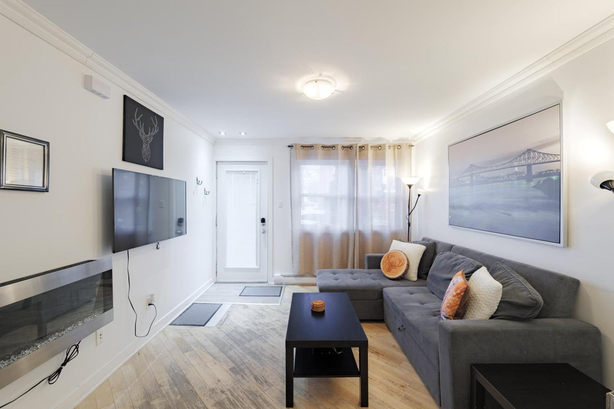 Chez Sarah: Montreal Themed Cozy Loft Apartman Kültér fotó